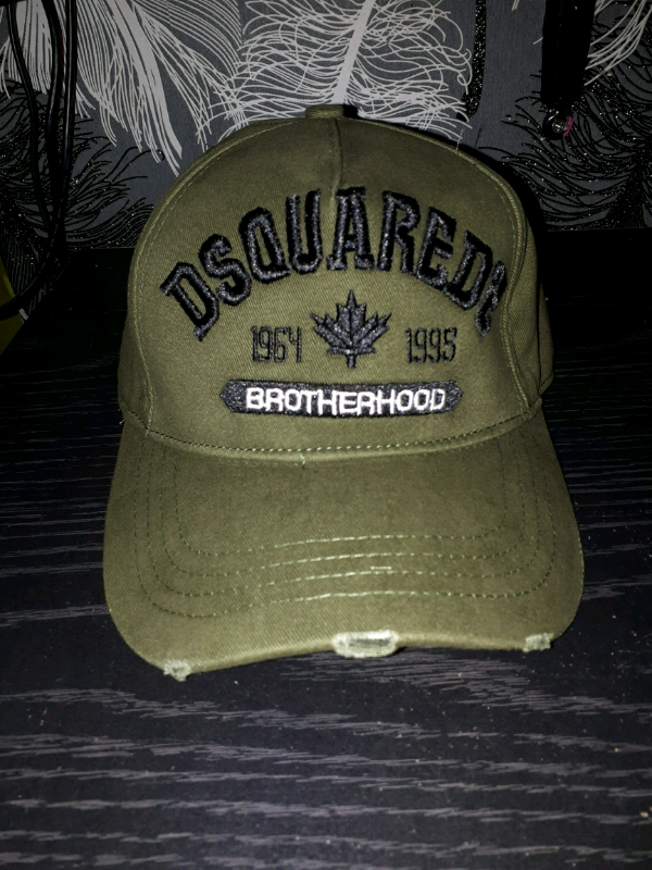 dsquared cap olive